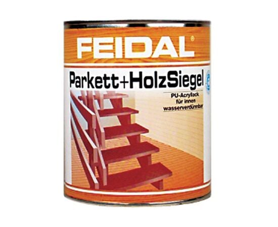 Акриловый лак для внутренних работ Feidal Parkett+HolzSiegel 0.75 л