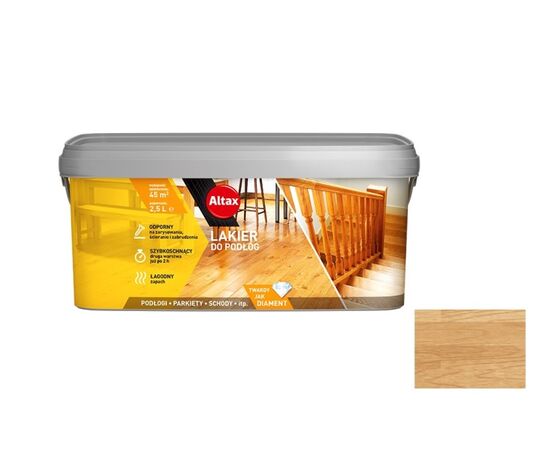 Parquet varnish Altax 2,5 l colourless semi matt