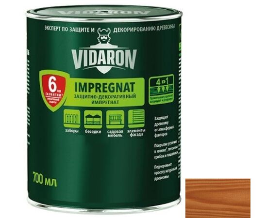 Wood impregnation Vidaron Impregnat 700 ml V06 american mahogany