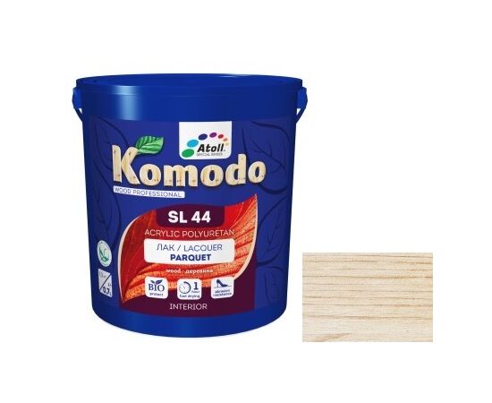 ლაქი Komodo Parquet SL-44 0.7 კგ ნახევრადმქრქალი