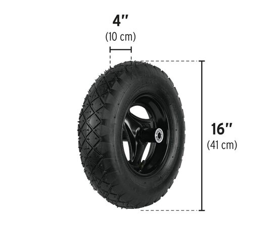 Wheelbarrow Pretul CAP-40NB 65 l