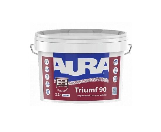 Лак акриловый для мебели Eskaro Aura Triumf 90 2.5 л