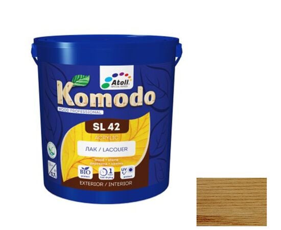 ლაქი Komodo SL-42 Acrylic მუხა 2.3 ლ