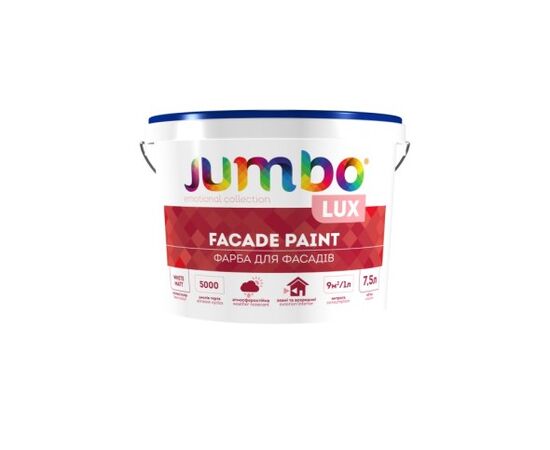 Exterior paint Jumbo Lux white 15 l