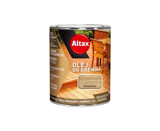 Wood oil Altax colourless 750 ml