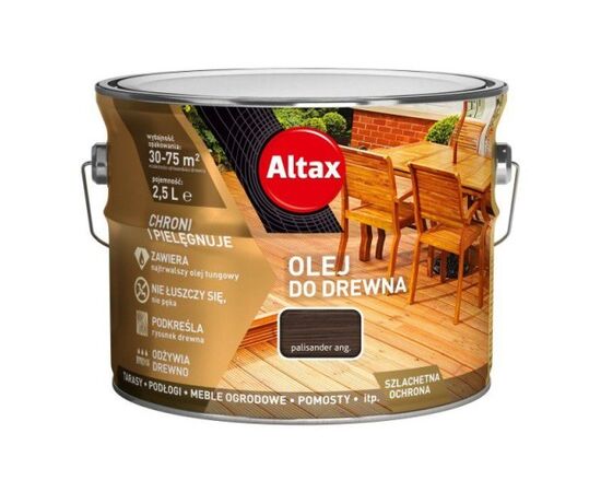 Wood oil Altax English rosewood 2.5 l