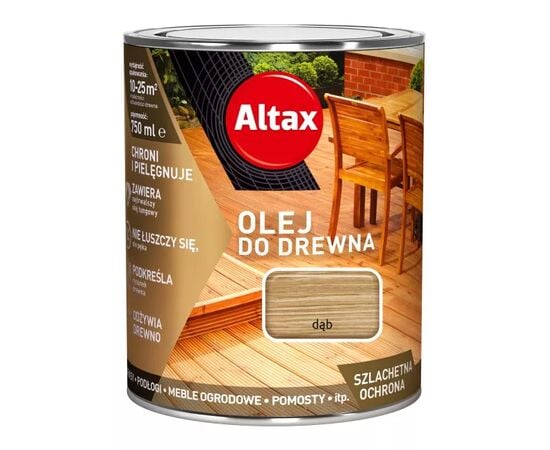 Wood oil Altax oak 750 ml