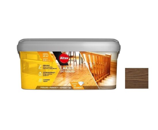 Parquet varnish Altax 2,5 l rosewood semi matt