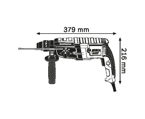 Перфоратор Bosch GBH 2-28 Professional 880W (0611267500)