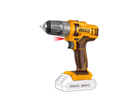 Screwdriver Ingco Cordless 20 V Li-Ion Proline CDLI200518