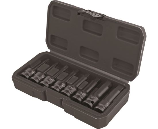 Impact magnetic bit set Topmaster 338801 H6-H19 8 pcs