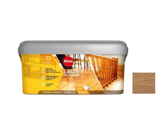 Parquet varnish Altax 2,5 l oak semi matt