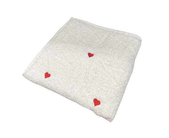 Towel with hearts Ada Class 63 50X90cm