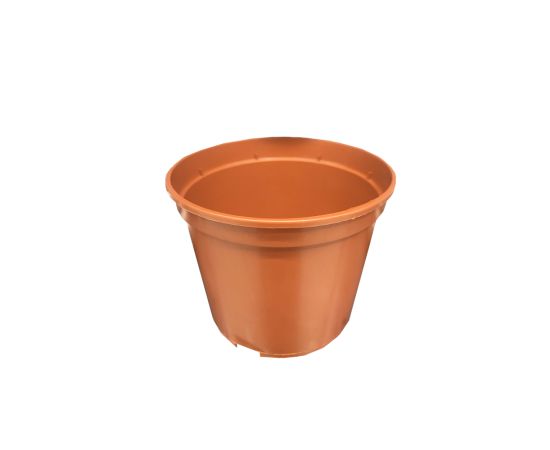 Plastic pot Aleana 12x9 cm terracotta