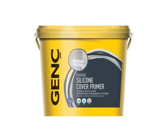 Exterior primer in silicone Genc Cover Primer 15 l white