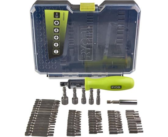 Bit set with holder Ryobi RAK59SD 59 pcs