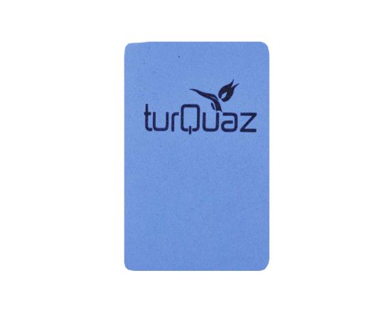 Manual sanding block soft TurQuaz 78015 medium blue