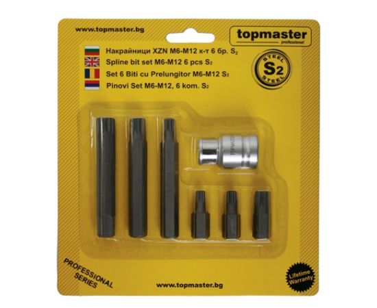 Bit set Topmaster 330351 M6-M12