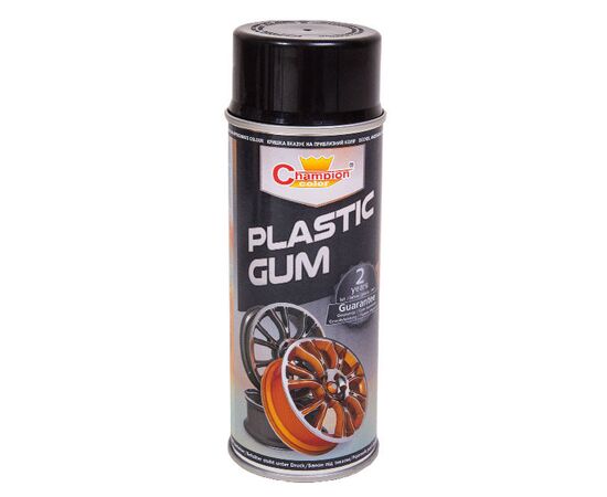 Spray paint Champion Plastic Gum RAL 9005 400 ml black