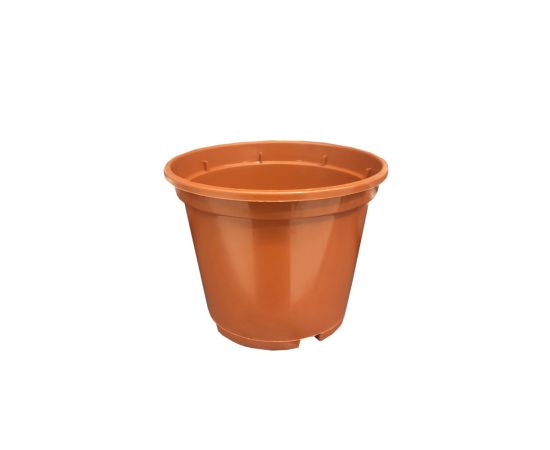 Plastic pot Aleana 8x6 cm terracotta