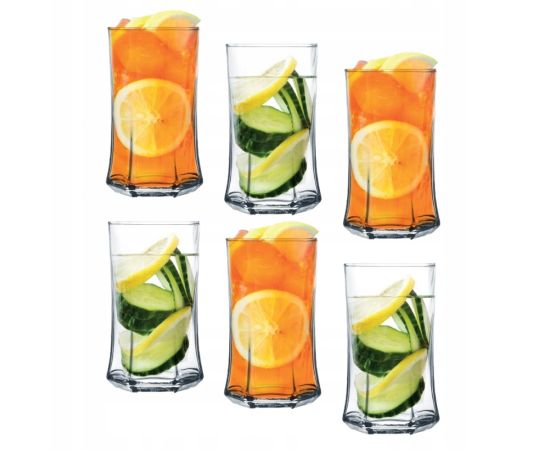 Set of glasses tall Domotti Delight 67535 330ml 6pcs