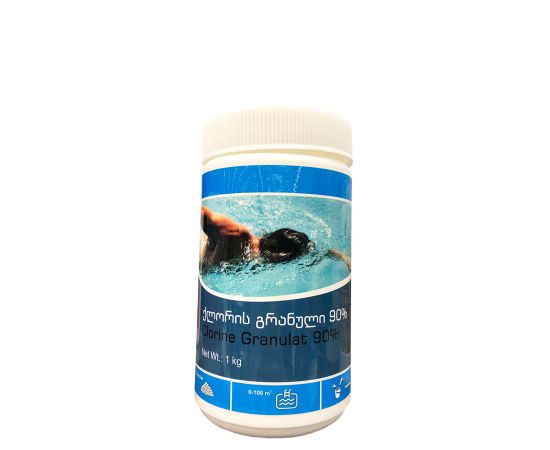 Pool water care product granule 1 kg