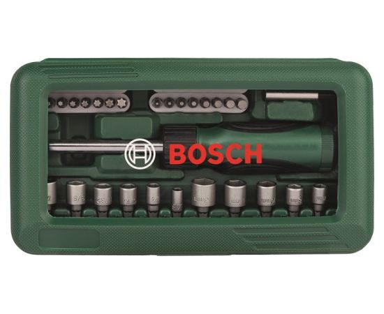 Set of bits and Heads Bosch 2607019504 46 pcs