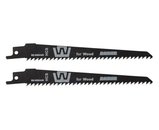 Reciprocating saw blade for wood Raider RD-WS644D 150(1.25)x4.3 mm 2 pcs