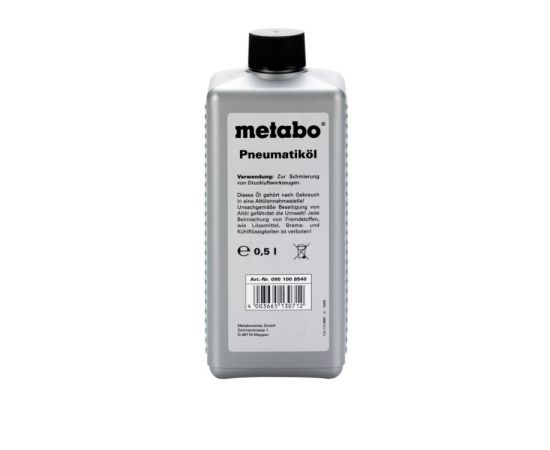 Масло для пневмоинструментов Metabo 0901008540 0.5 ლ