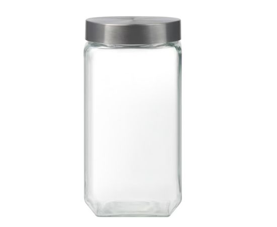 Glass jar with lid Domotti MILOS 45315 2,2l