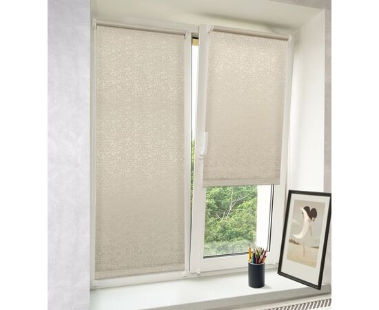 Curtain Delfa Alba SRSH-03-8281 200/170 cm beige