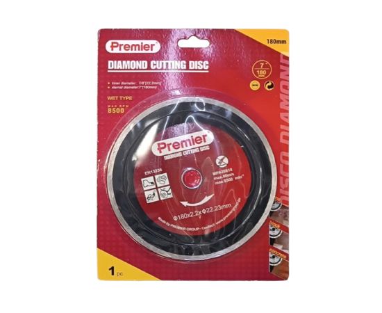 Diamond blade Premier YF1007-180 180 mm