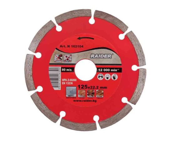 Disc saw Raider 230x22.2mm RD-DD04