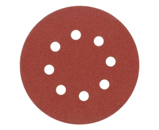 Velcro grinding perforated wheel Vorel 08576 P60 125 mm 5 pcs