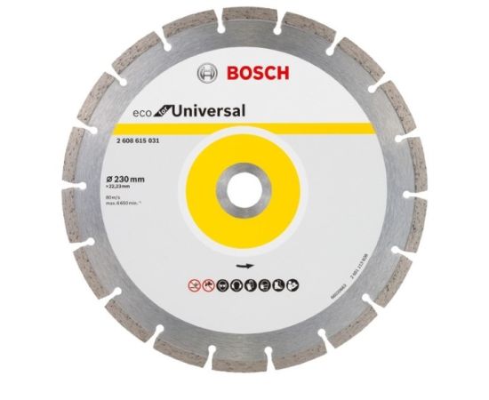 ალმასის დისკი Bosch ECO Universal 230х22.23 მმ