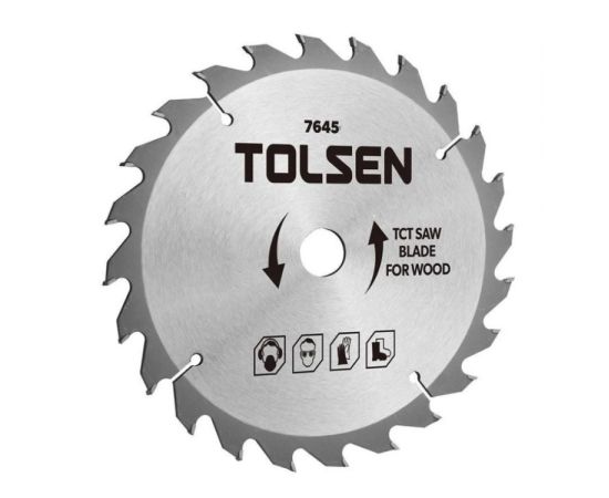 Wood cutting saw disc Tolsen TOL918-76431 185 mm