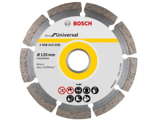 Алмазный диск универсальный Bosch Eco for Universal 125x22.23 мм