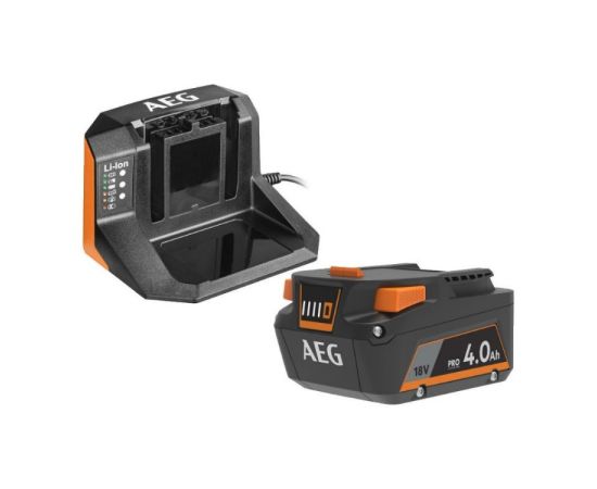 Battery and charger AEG SETL1840S 18V 4.0 Ah