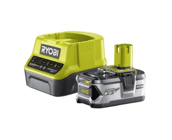 Аккумулятор и зарядное устройство Ryobi ONE+ RC18120-150 18V 5.0 Ah