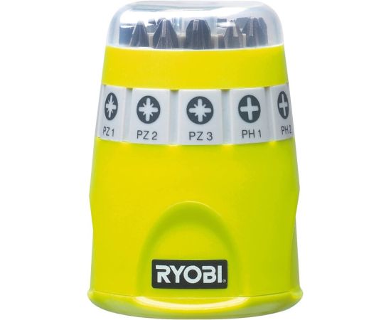 Bit set Ryobi RAK10SD 25 mm. 10 pcs.