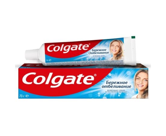 Зубная паста Colgate бережное отбеливание 50 мл.