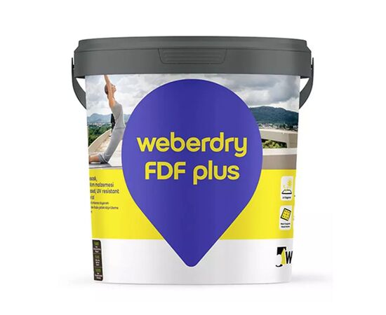 Waterproofing rubber solution Weber.dry fdf plus 20 kg