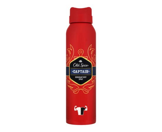 Antiperspirant Spray For Men Old Spice Captain 150 ml