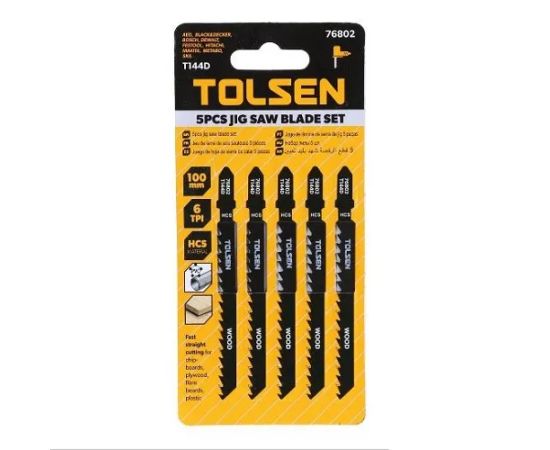 Jigsaw files Tolsen TOL687-76802 T144D 5 pcs.