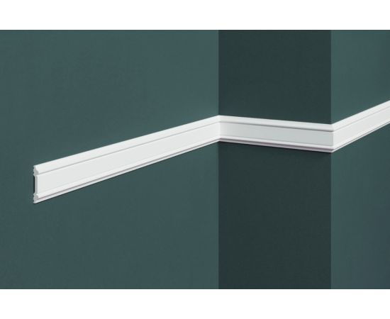 Molding wall-ceiling Solid UHD 21/40 white 7x40x2000 mm