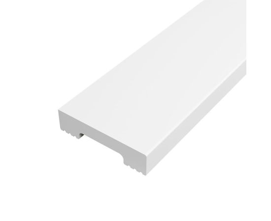 Molding Solid UHD 09/60D white 15x60x2400 mm