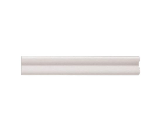 Extruded ceiling plinth Solid C11/25 white 25x21x2000 mm