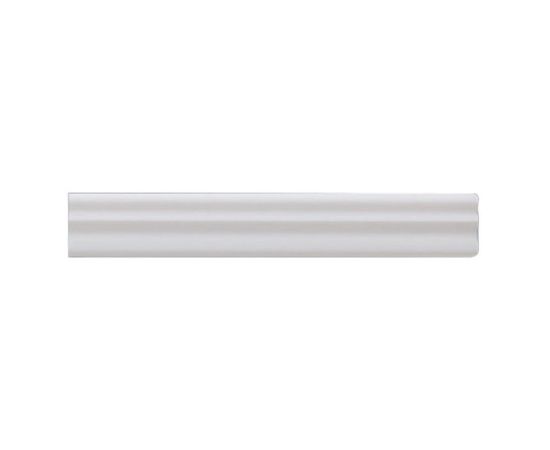 Extruded ceiling plinth Solid C01/25 white 25x15x2000 mm