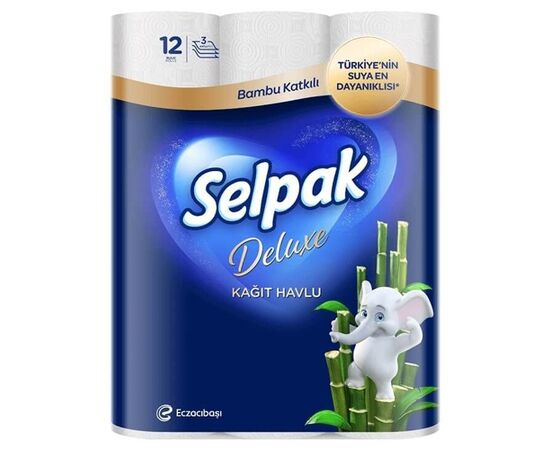 Paper napkin Selpak BAMBU 12 pcs 3 layers 7905401