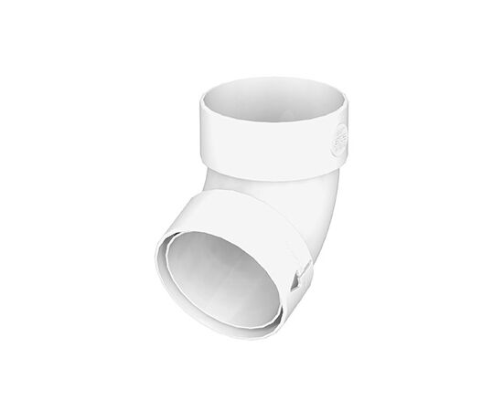 Socket bend Giza 85 mm 67° white (10.120.15.001)